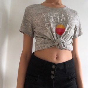 Happy Hour Grey T-shirt